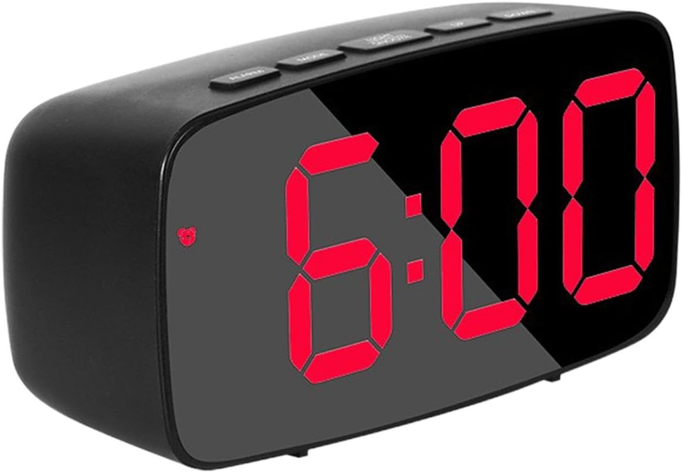 Kakina CMSX Digital Alarm Clock with LED Display and Voice Wake Up