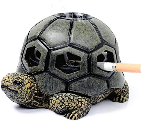 Monsiter QE Turtle Ashtrays for Cigarettes Cute Home Decor