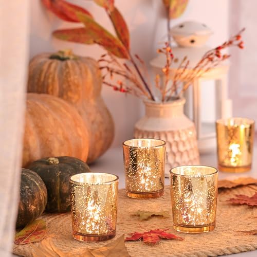 Volens Gold Votive Candle Holders 72pcs Set