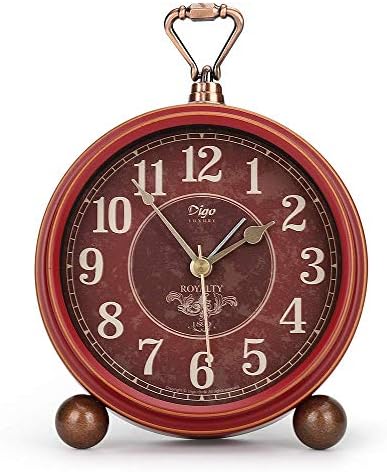 Number One Classic Retro Alarm Clock with HD Glass