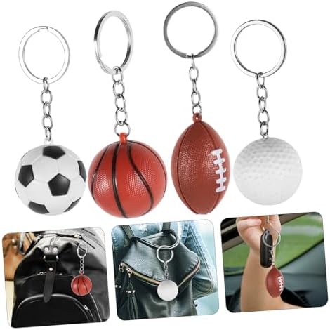 Stobaza Sports Ball Keychain for Boys