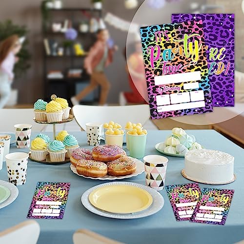Its Party Time Birthday Invitations with Envelopes