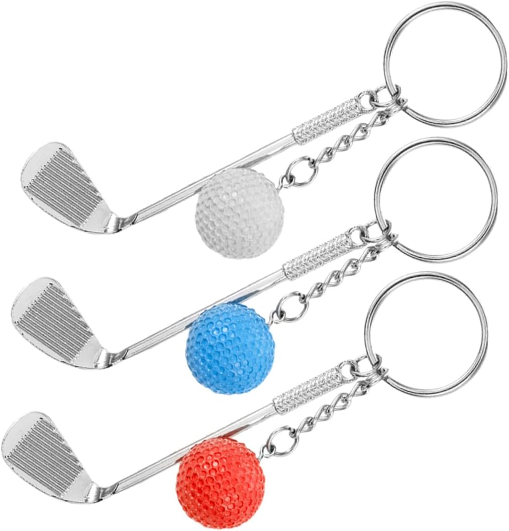 Balacoo Golf Keychain Keyring for Golf Fans
