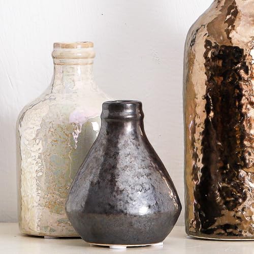 Ceramic Vase Set of 3 Boho Modern Decorative Vases
