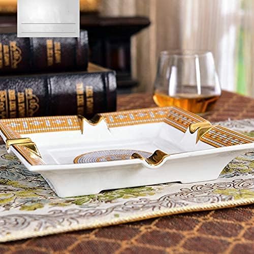 Cigar Ashtray for Indoor or Outdoor Use White 787787in