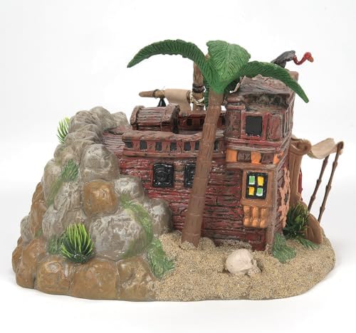 Department 56 Halloween Pirate Haven Lit Building 63 Inch