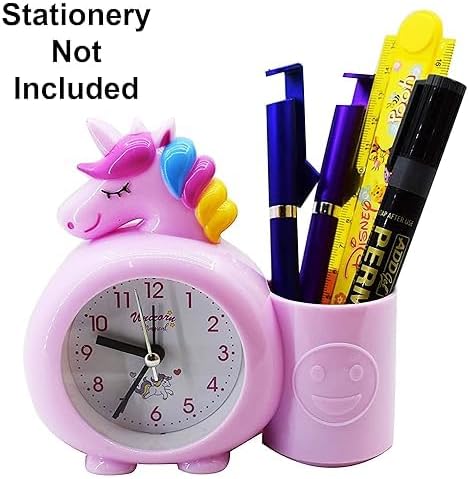 Generic Unicorn Alarm Clock with Pen Holder