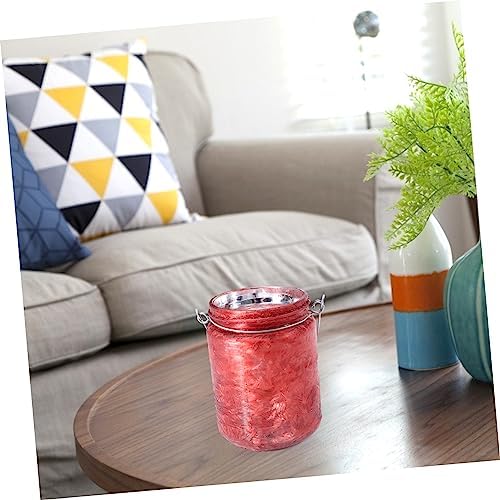 Cabilock Christmas Glass Candle Holder Elegant Votive Cup for Table Centerpieces