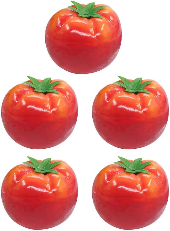 VOSAREA Artificial Tomatoes 6pcs Realistic Decor
