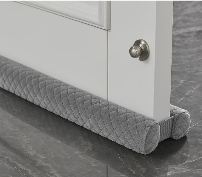 Premium Velvet Door Draft Stopper for Home Comfort