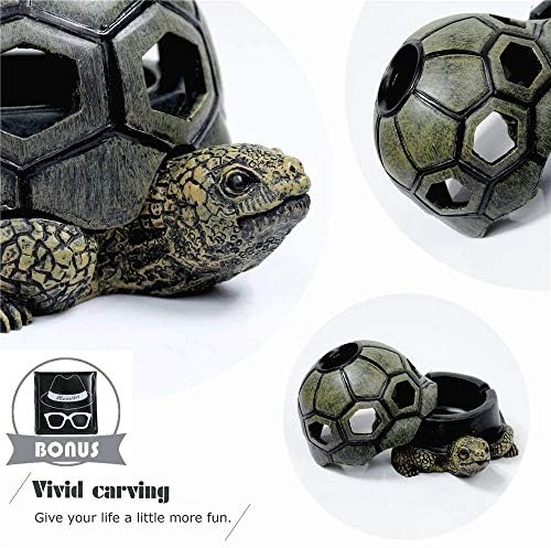 Monsiter QE Turtle Ashtrays for Cigarettes Cute Home Decor