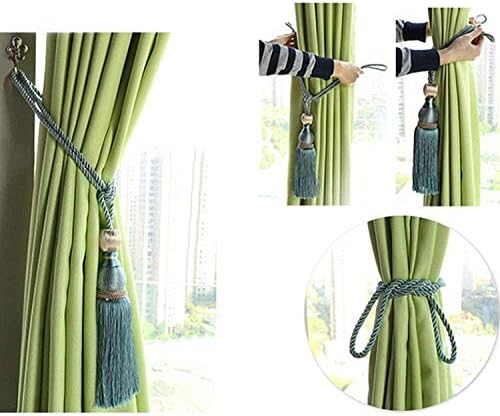 SWTOOL Pink Curtain Holdbacks Tiebacks Set of 2