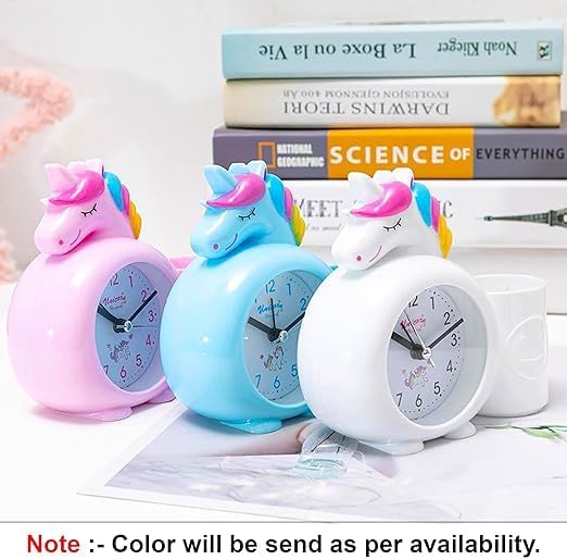 Generic Unicorn Alarm Clock with Pen Holder