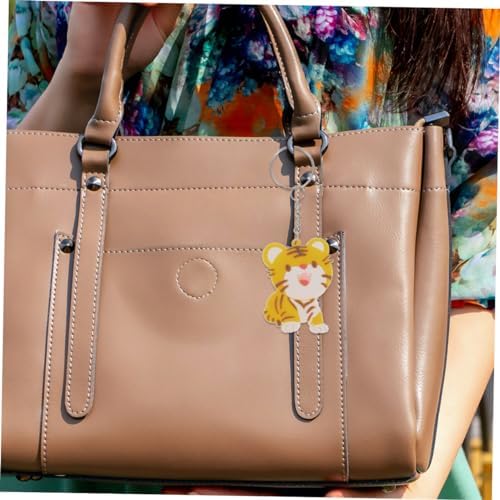 Vaguelly 30 Piece Adorable Cartoon Tiger Keychains