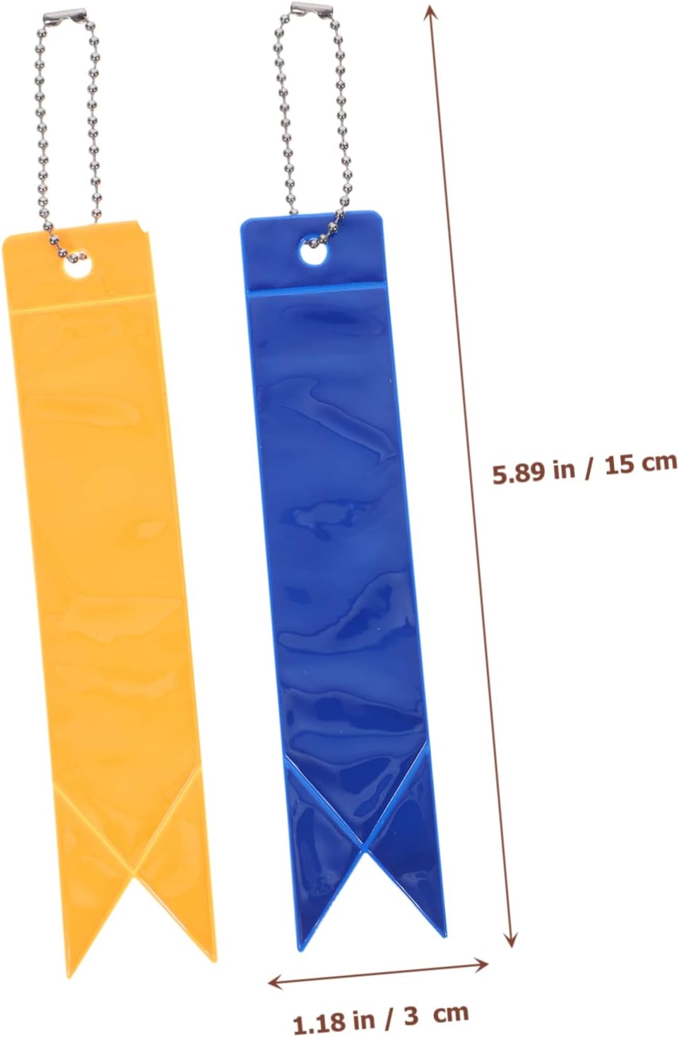 KESYOO Reflective Keychain Pendant Holder for Bags and Purses