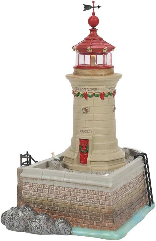 Department 56 Dickens Village Ramsgate Lighthouse Lighted Building