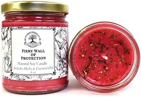 Fiery Wall Protection Soy Candle 9 oz