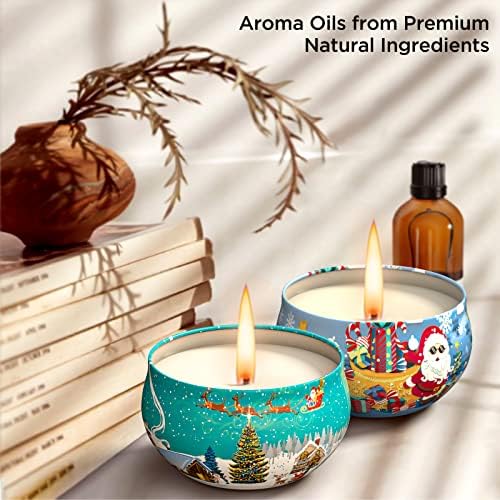 Primevolve Scented Candles 12 Pack Travel Tins