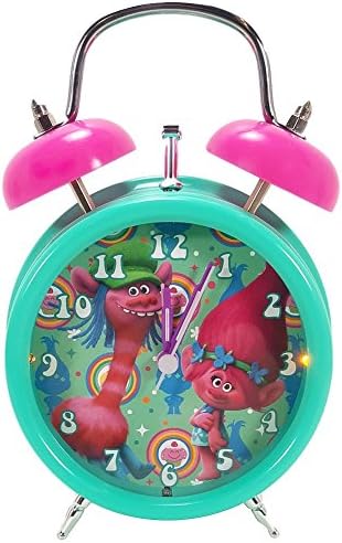 Dreamworks Trolls Alarm Clock with Poppy and Cooper Light