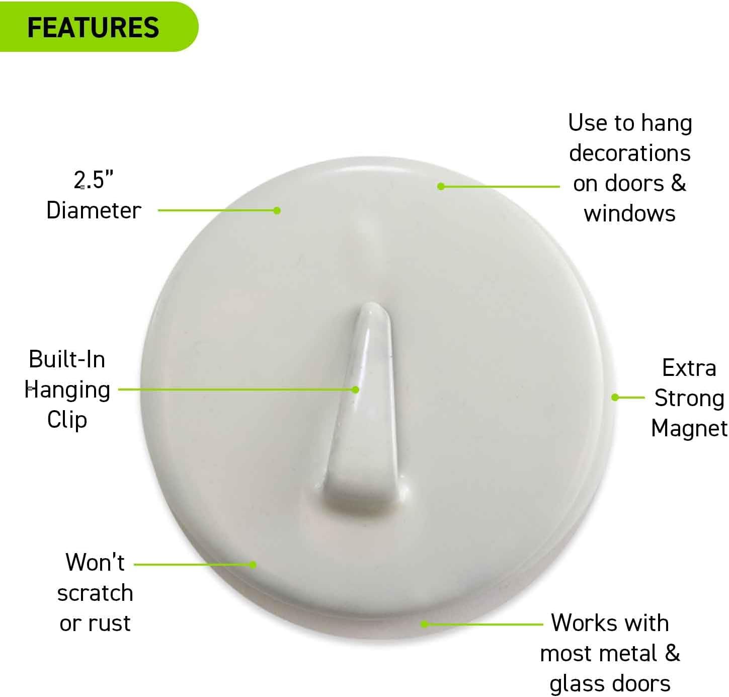 Surebonder F-901 Magnetic Plastic Wreath Hanger