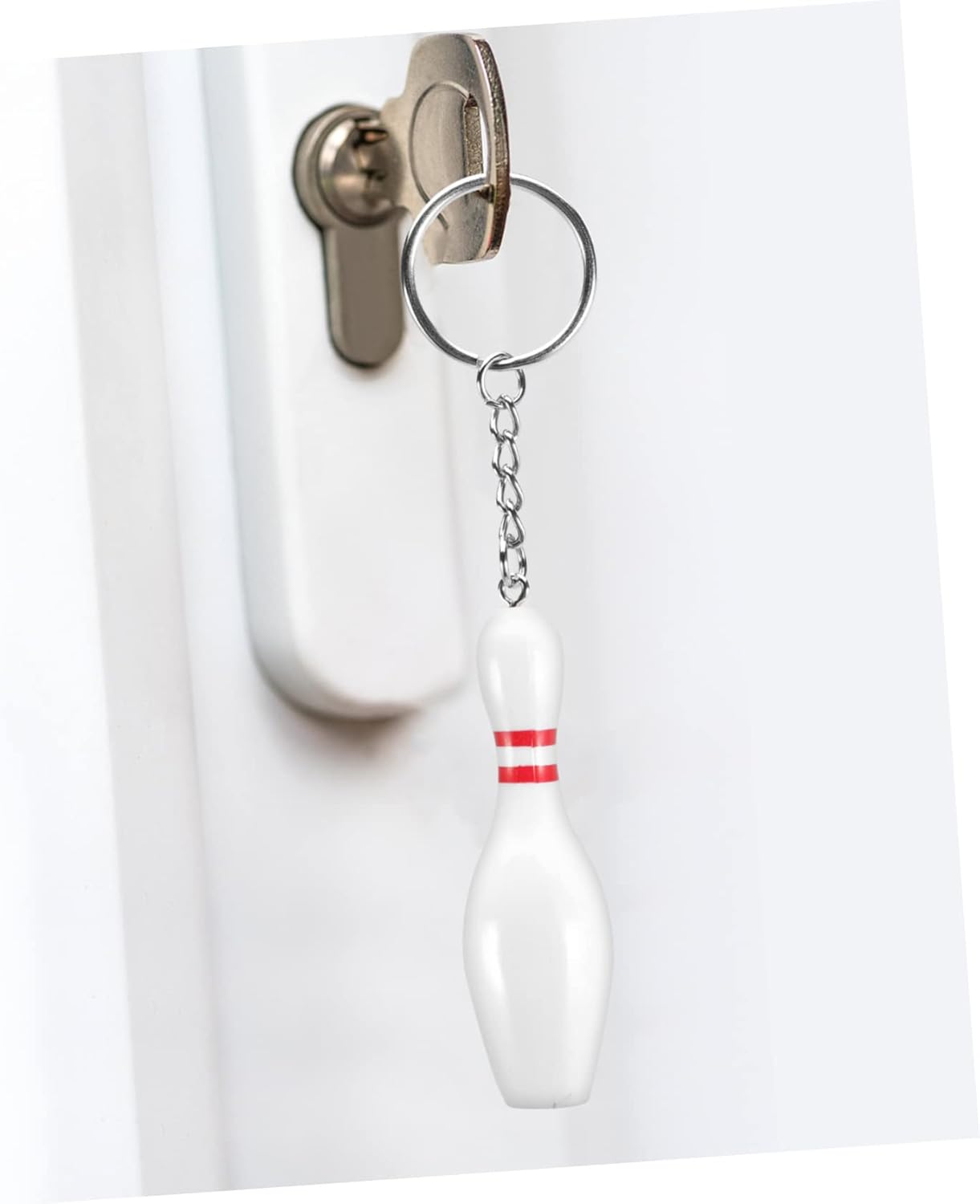 BESTonZON Bowling Keychains Cute Cartoon Design
