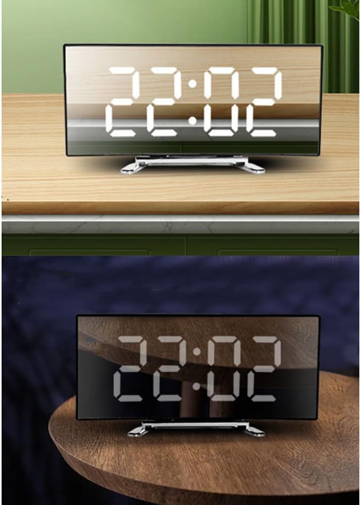 Eforcase Digital Alarm Clock with Temperature Display