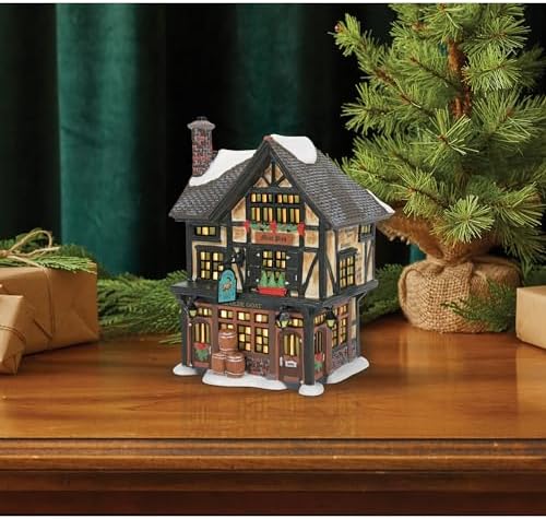 Department 56 Dickens Village Ye Olde Goat Pub Lit Building