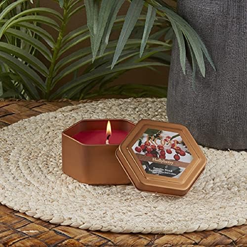 Root Candles Honeycomb Traveler Hollyberry Candle