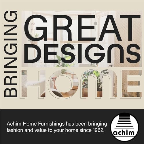 ACHIM Fantasia Cafe Window Rod 18-28 Brass Decorative Rod