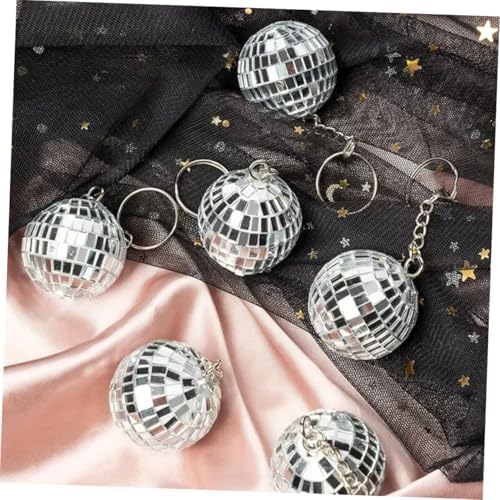 Disco Ball Keychain Party Favors Retro Decor