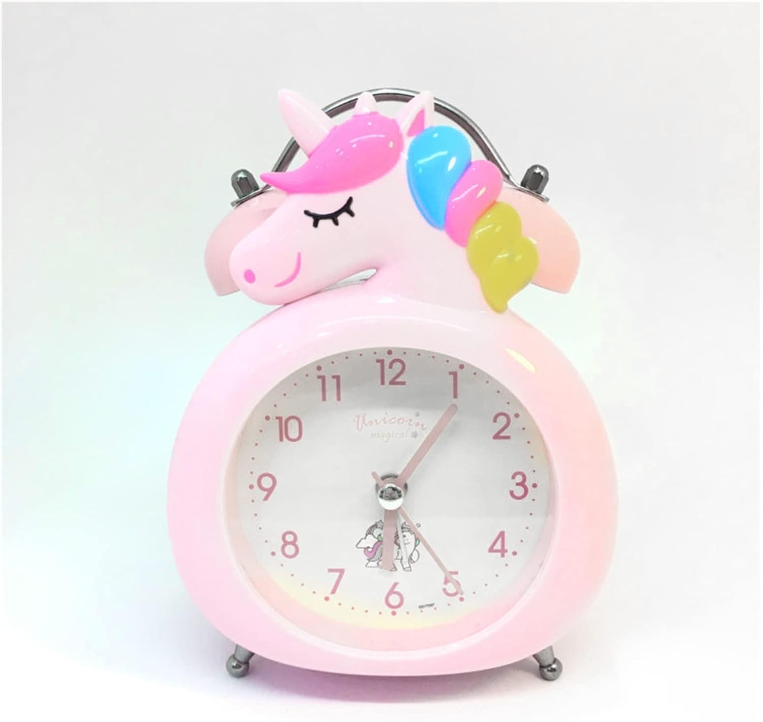 HASMI Unicorn Alarm Clock for Kids with LED Display