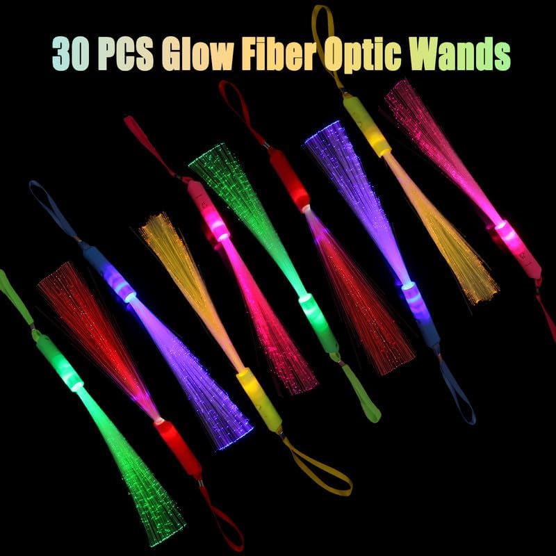 30PCS LED Glow Sticks Party Decorations