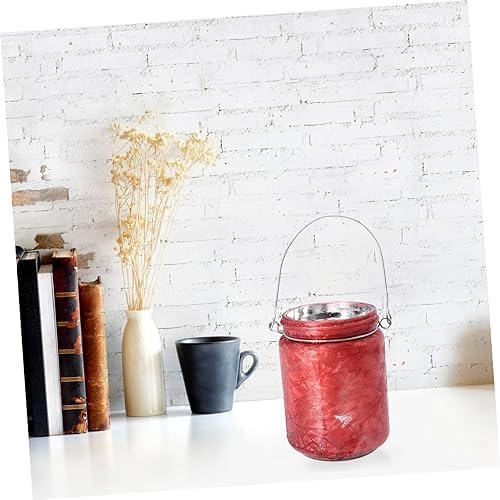 Cabilock Christmas Glass Candle Holder Elegant Votive Cup for Table Centerpieces