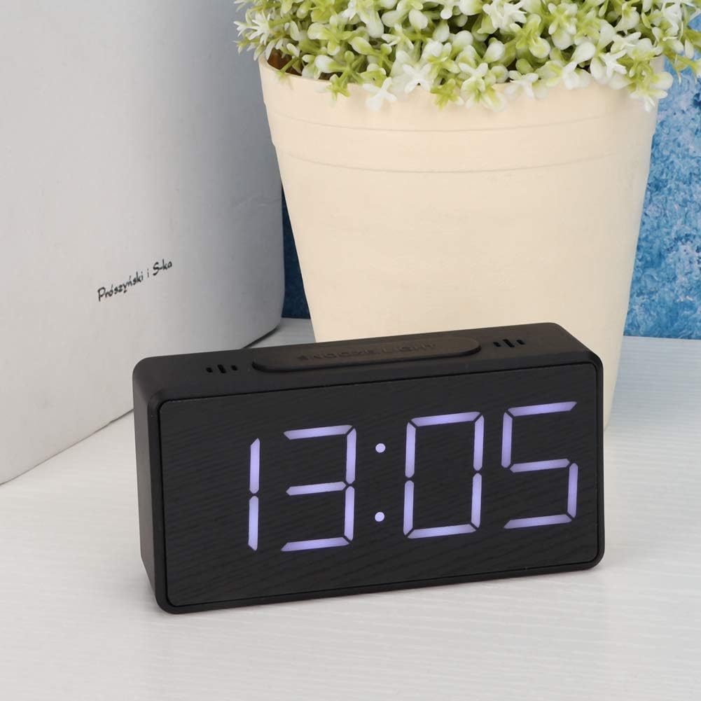 Alvinlite Digital Alarm Clock with USB Charging