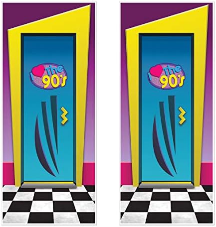I Love The 90s Door Cover Pack of 2