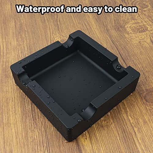 Unbreakable Silicone Cigar Ashtrays 2 Pack