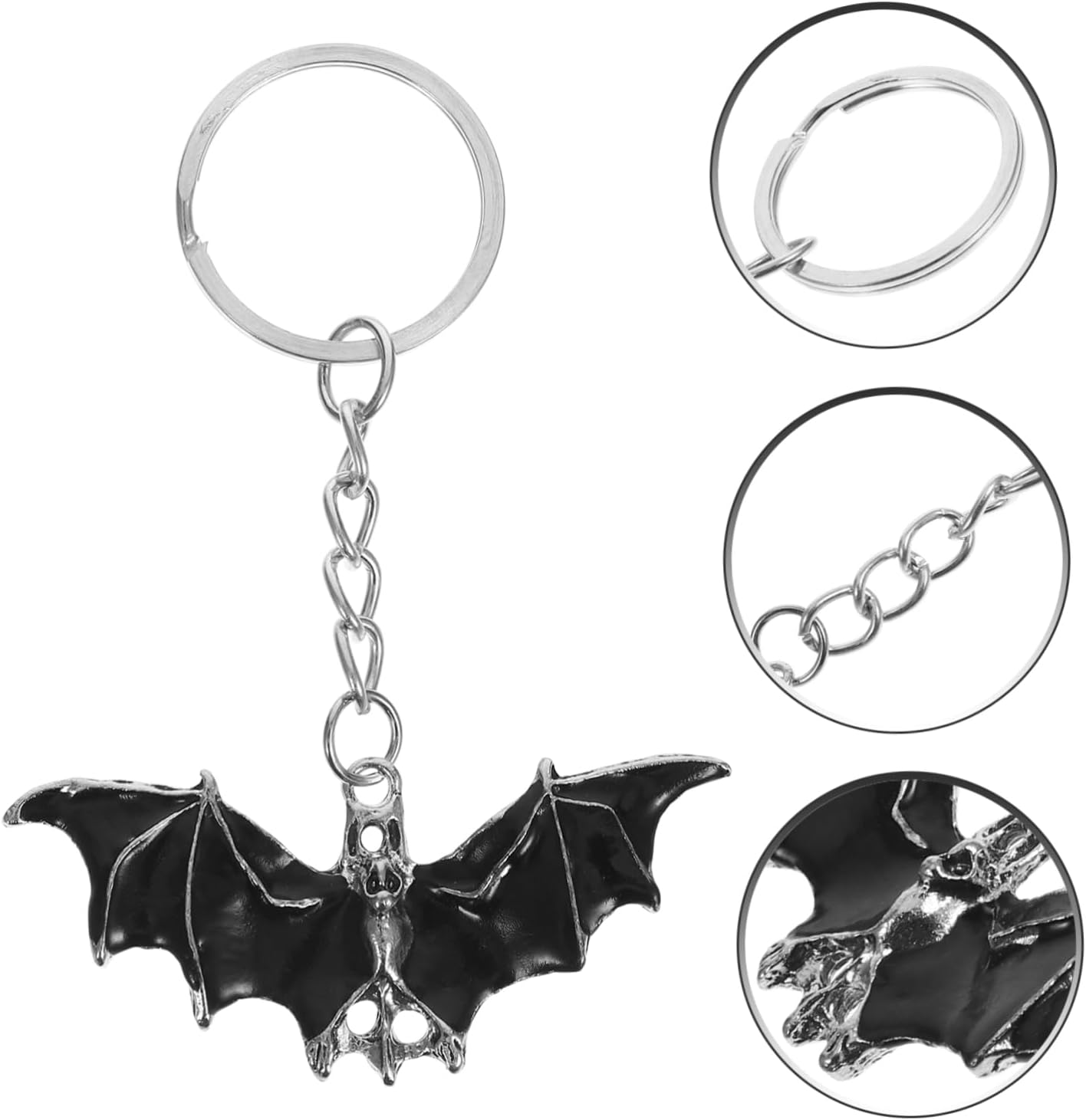 Totority 18pcs Halloween Keychain Decorative Pack