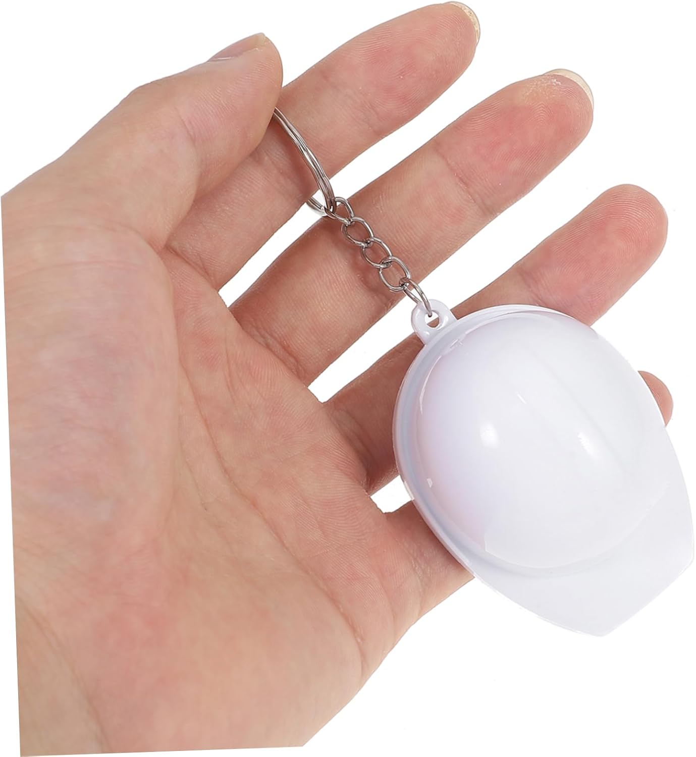 20 Pcs Zinc Alloy Construction Helmet Bottle Opener Keychain