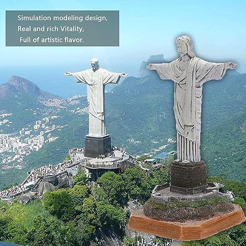 Brazilian Christ The Redeemer Statue Sculpture Ornament