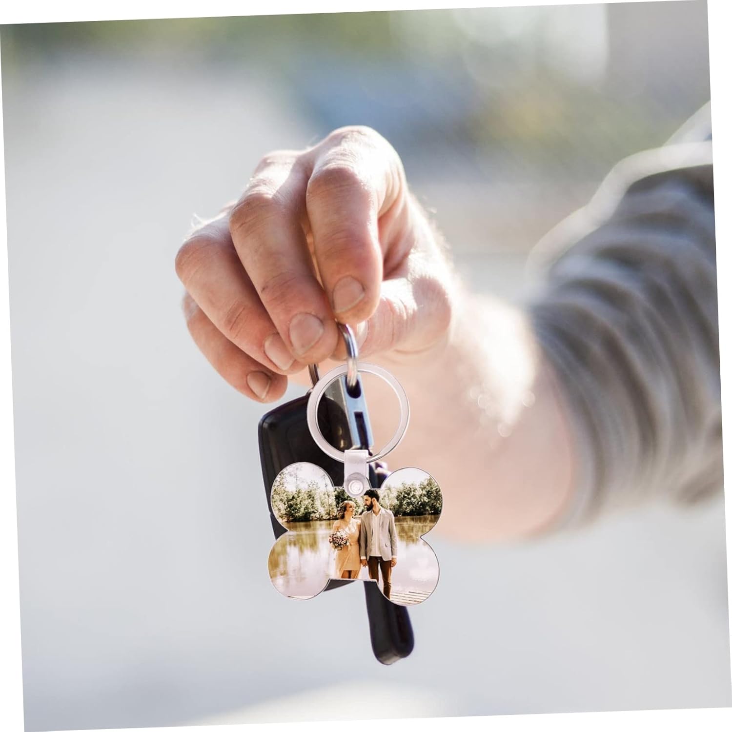 36pcs Sublimation Keychain Set for Heat Transfer
