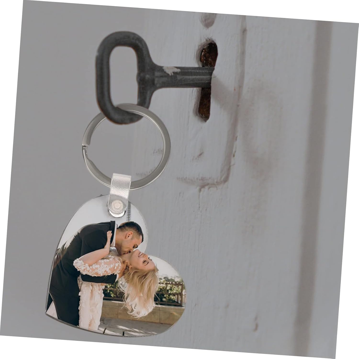 36pcs Sublimation Keychain Blanks for DIY Crafts and Custom Printing