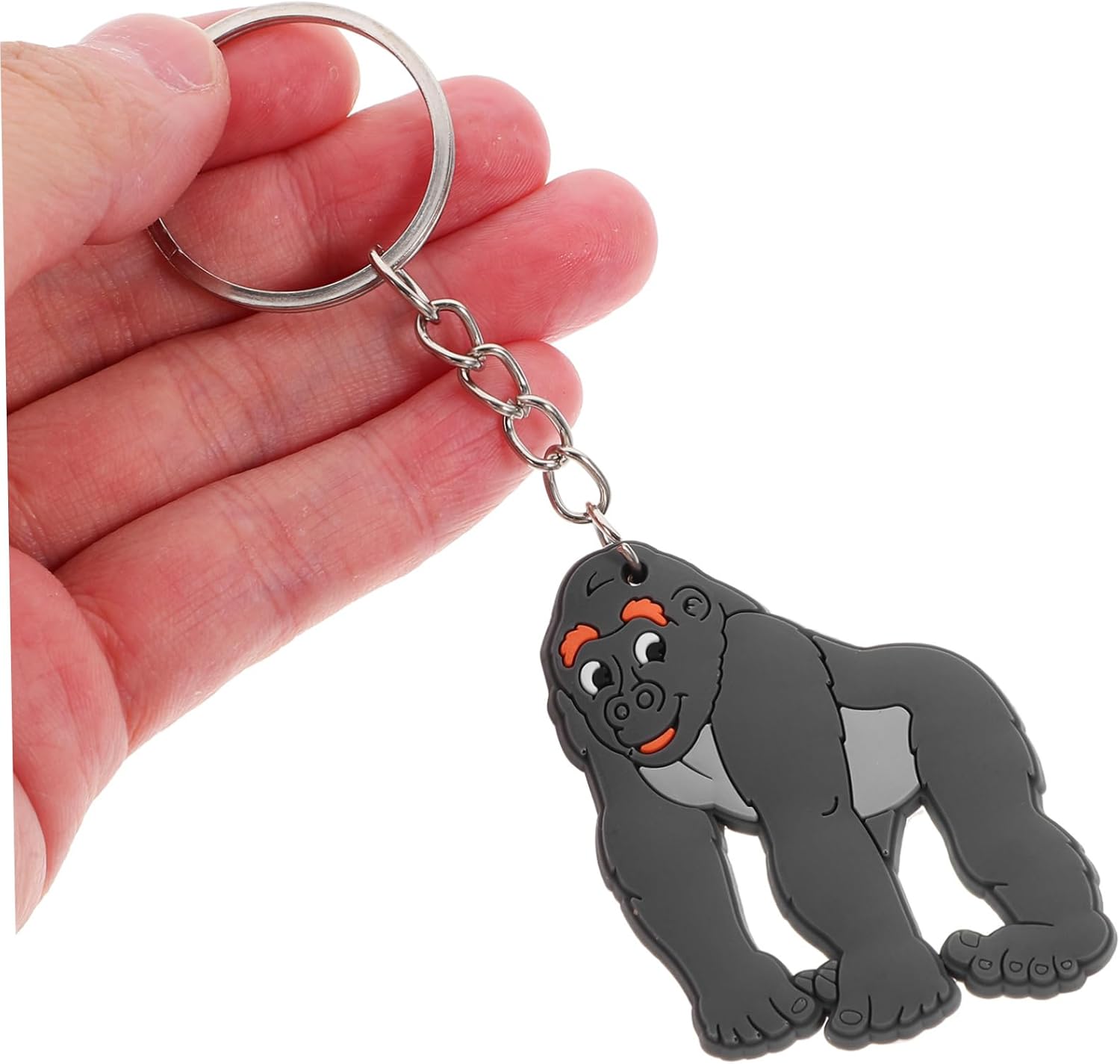12pcs Cute Animal Keychain Gorilla Charm Birthday Party Favor