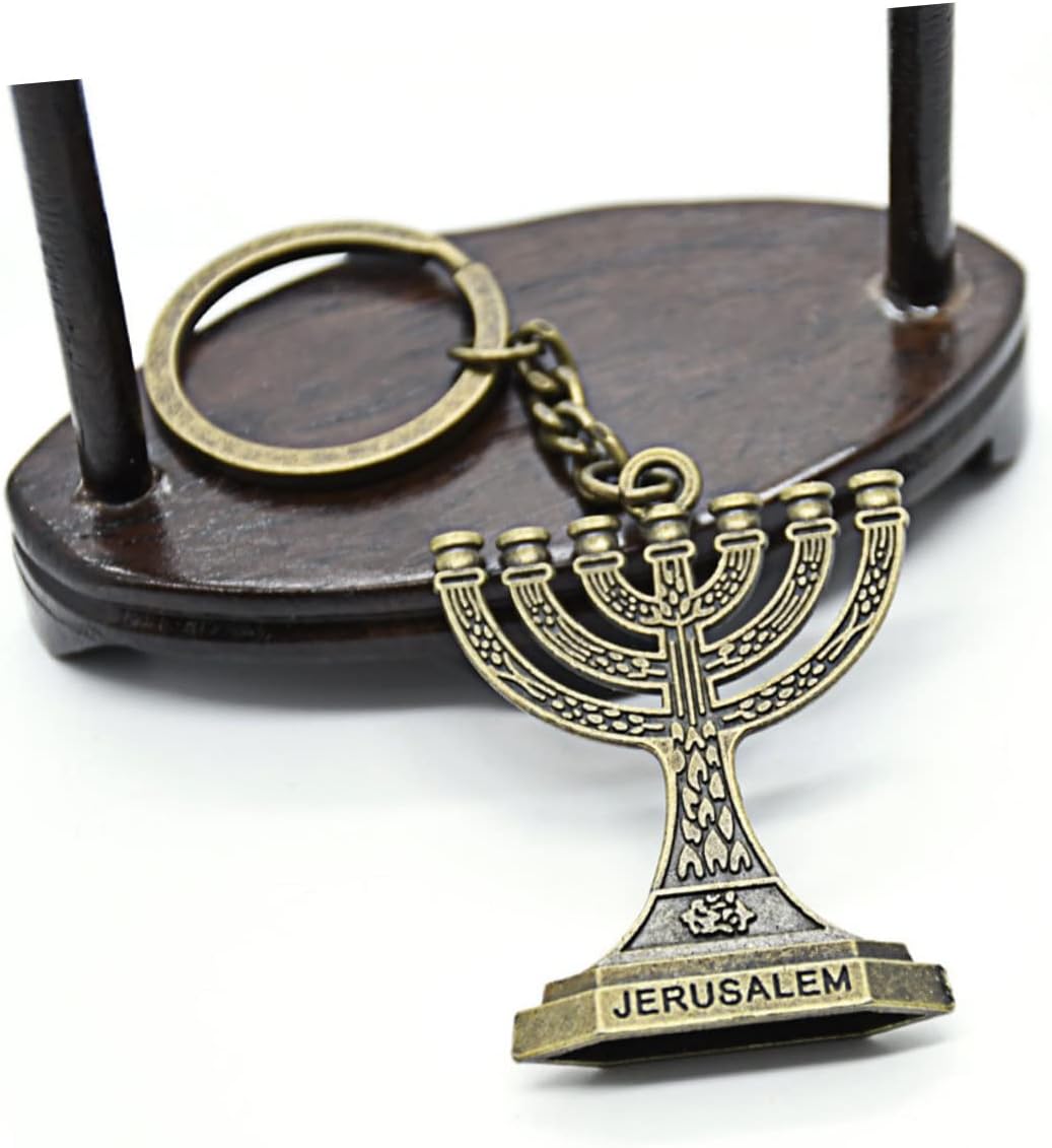 20 Pcs Hanukkah Key Ring Tote Purse Backpack Keychain