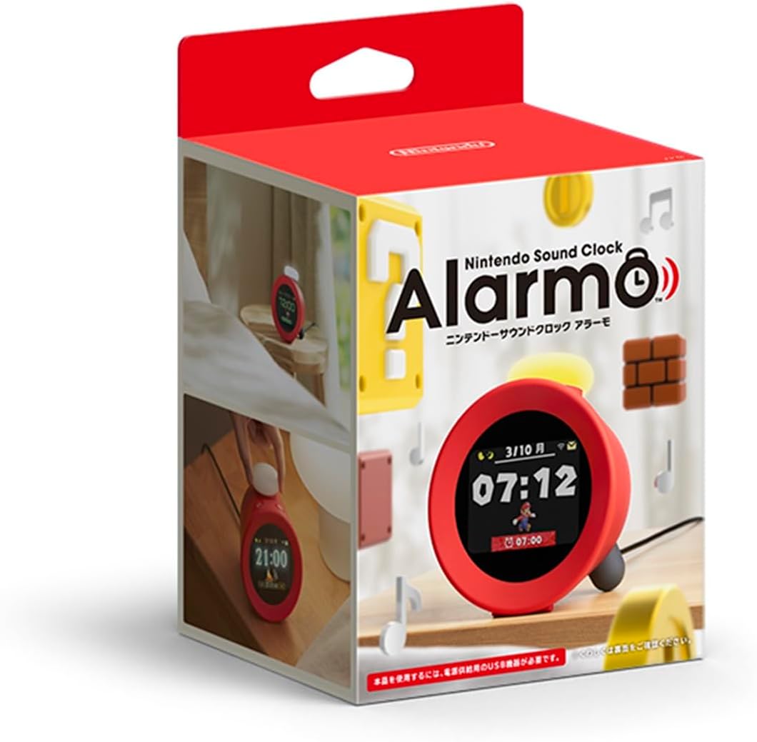 Nintendo Sound Clock Alarmo Red Small