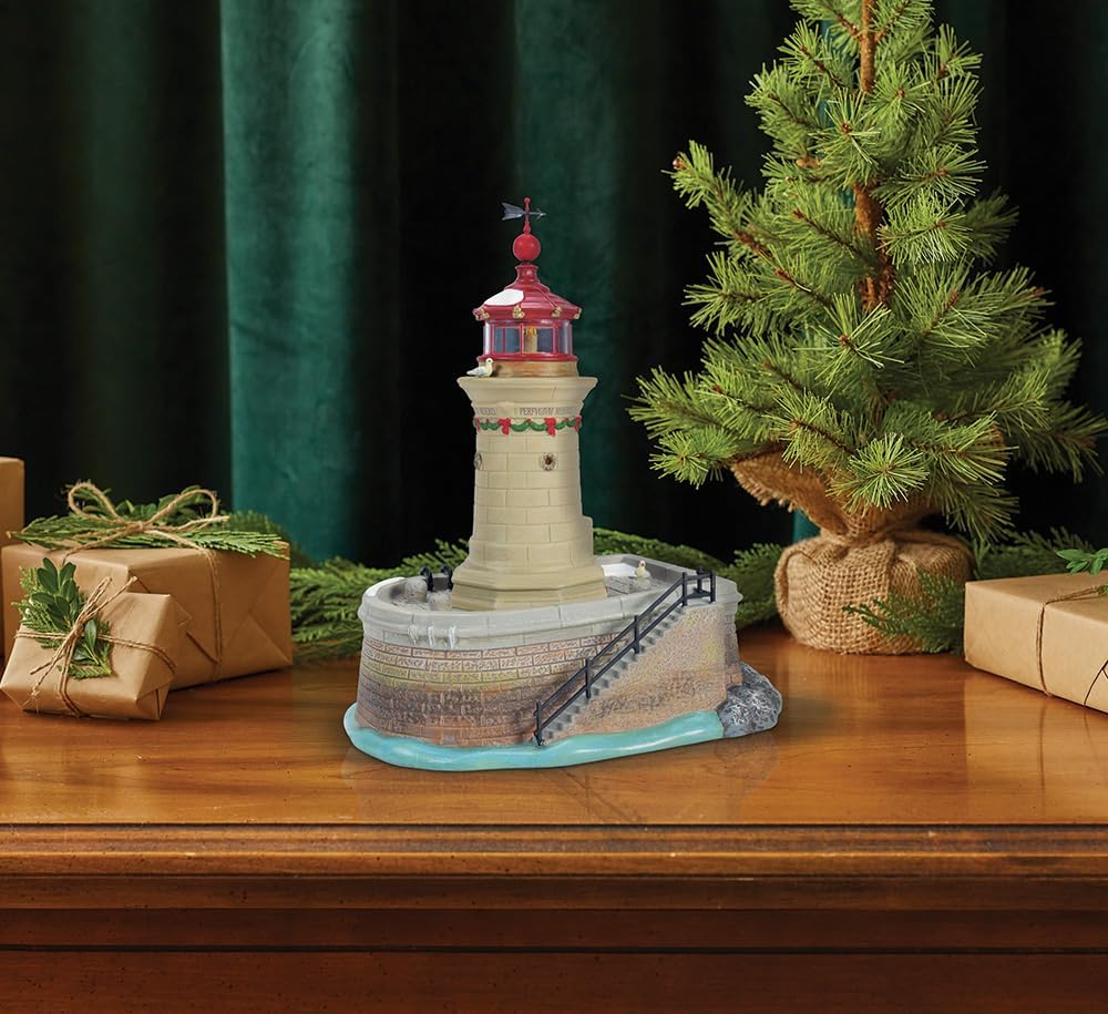 Department 56 Dickens Village Ramsgate Lighthouse Lighted Building