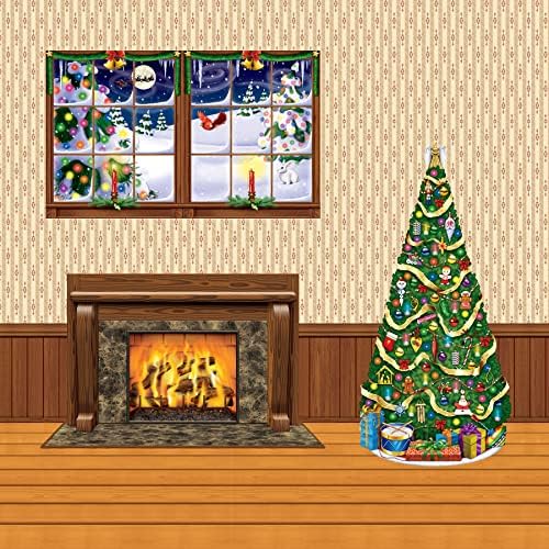 Beistle Fireplace Insta-View Party Accessory