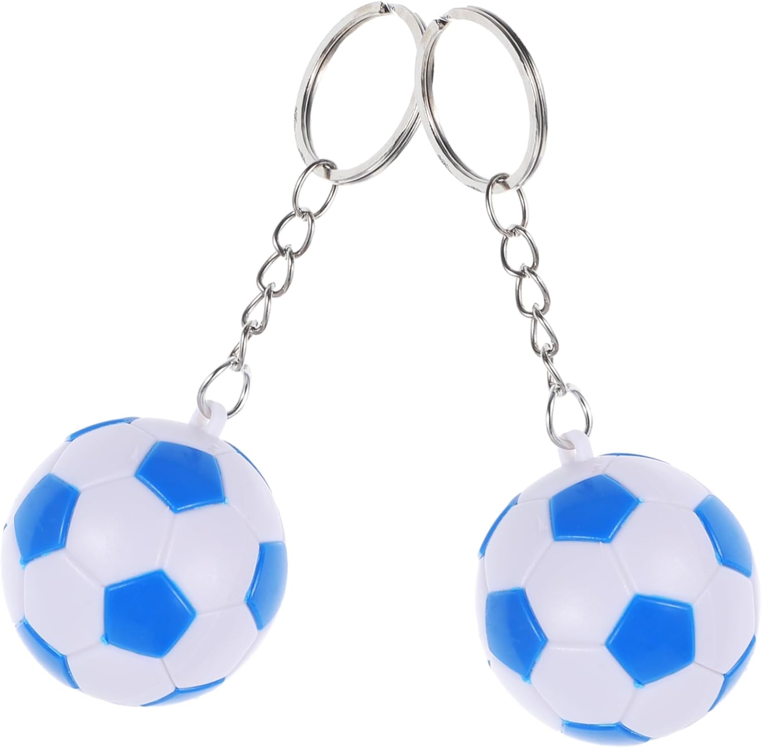 Soccer Ball Keychains 4cm Set for Birthday Party Favors