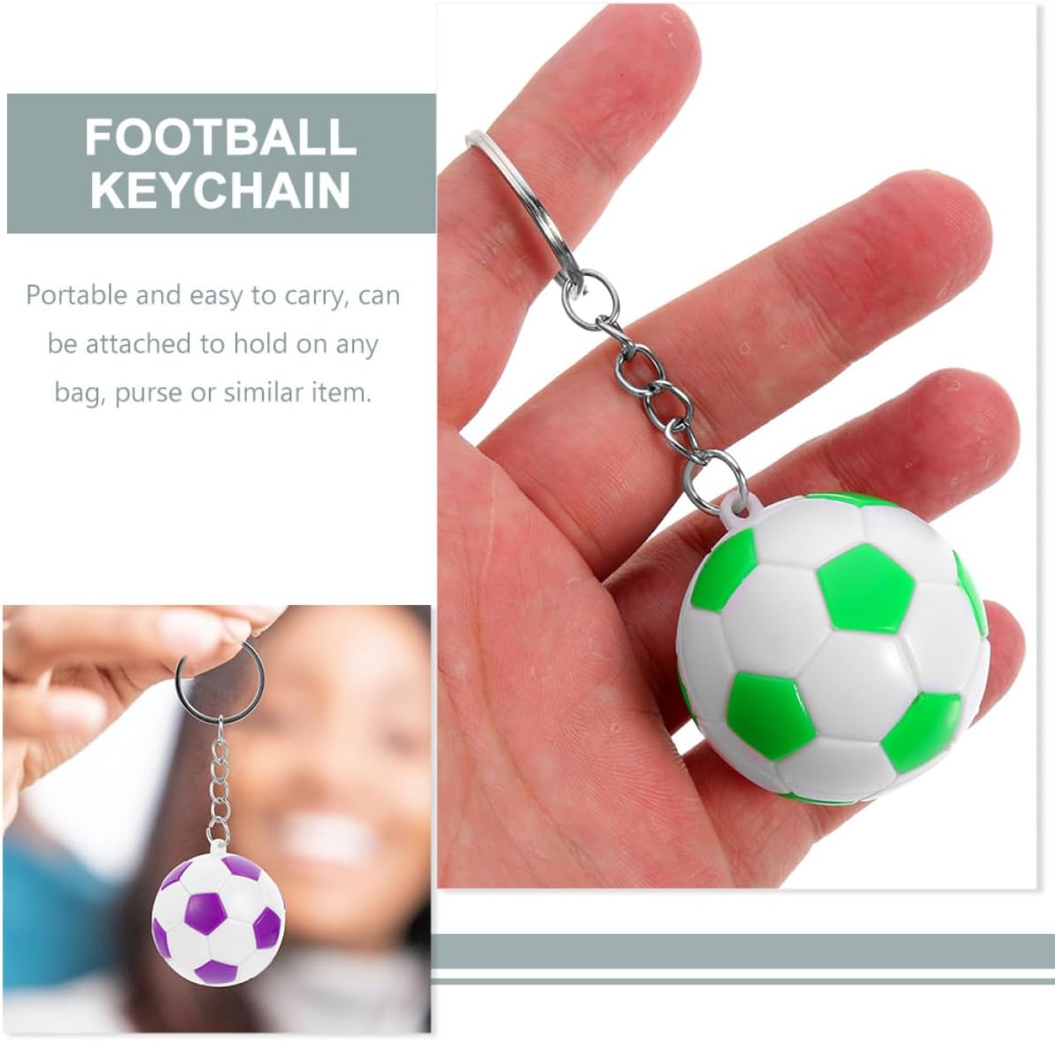 Cabilock Football Keychain Hanging Pendants