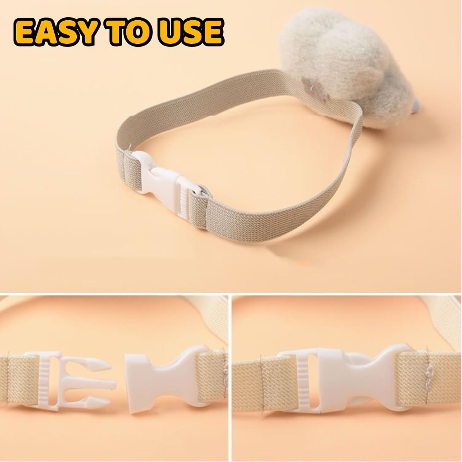 Cute Cloud Puffy Curtain Tieback 2pcs Pink