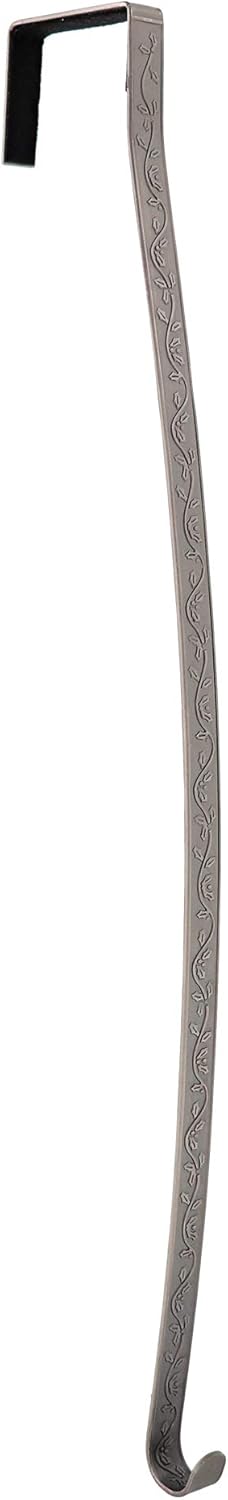Haute Decor Pewter Holly Wreath Hanger